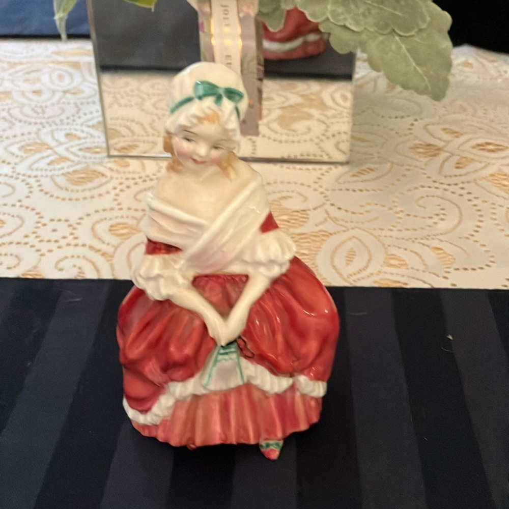 Royal Doulton Figurine in Red Dress